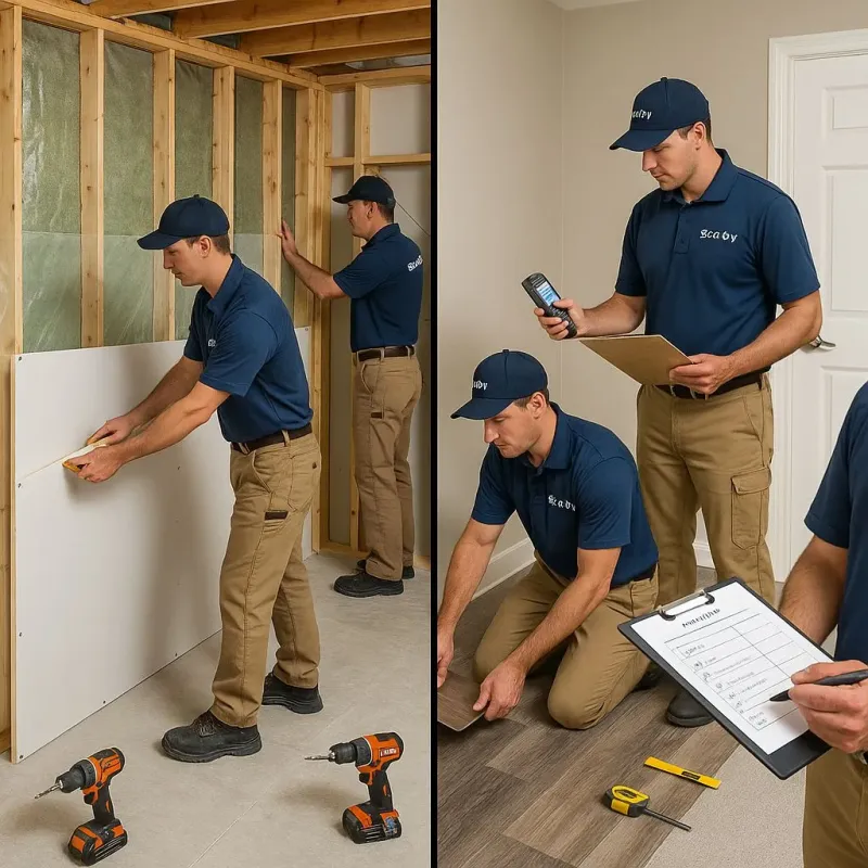 Repairs and Reconstruction process in Concordia, NJ